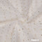 Dyeable Mukaish Organza Fabric-Fr6813